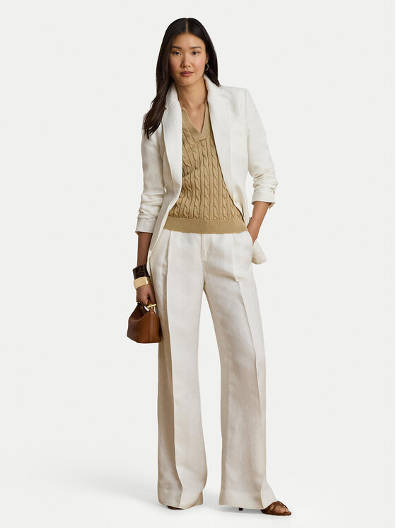 LAUREN RALPH LAUREN LAUREN RALPH LAUREN Polo majica 200P14041006 Bež Regular Fit