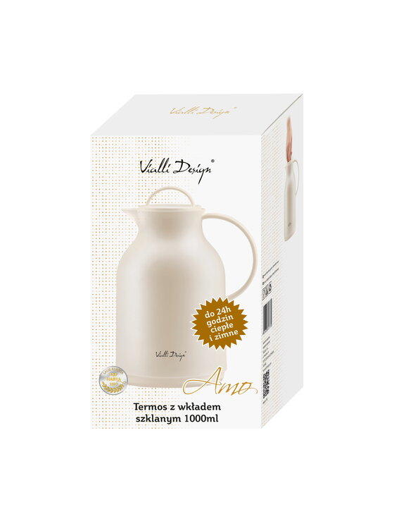 Vialli Design Vialli Design Termos TERMOS 1L AMO KREMOWY 7770 Beżowy