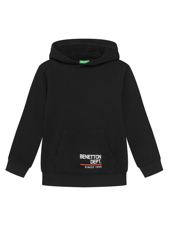 United Colors Of Benetton United Colors Of Benetton Mikina 3J68C204V Černá Regular Fit