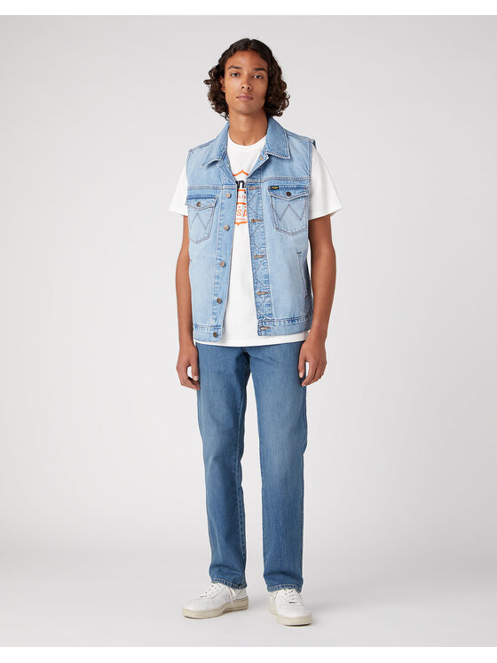 Wrangler Wrangler T-shirt GRAPHIC TEE Bianco Regular Fit