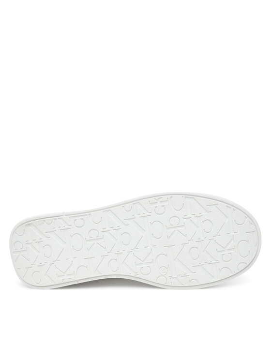 Calvin Klein Calvin Klein Sneakersy Low Cut Lace-Up V3A9-83221-1355A953 S Biela