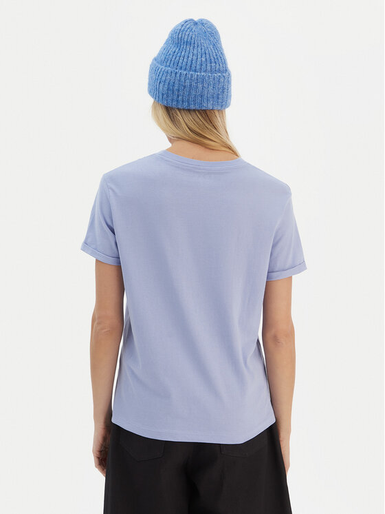 Roxy Roxy T-Shirt ERJZT05911 Fioletowy Regular Fit