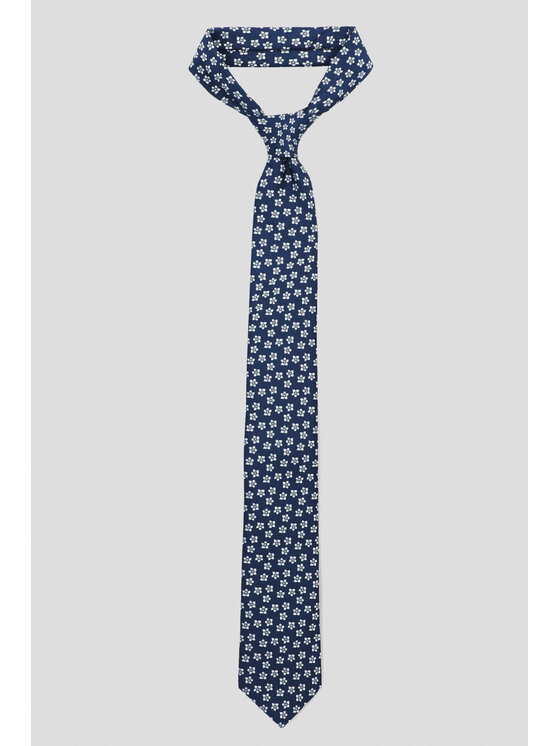 Lancerto Lancerto Krawat KR090124000160 Granatowy