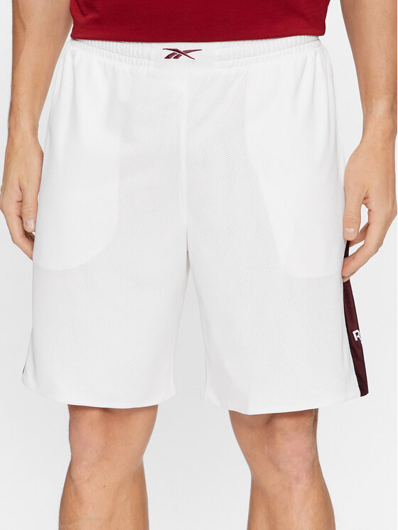 Reebok Reebok Sportshorts Basketball IL1995 Weiß Regular Fit