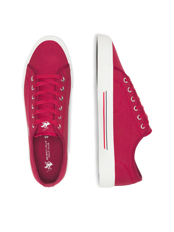 Beverly Hills Polo Club Beverly Hills Polo Club Sneakers aus Stoff M-24MVS5012 Rot