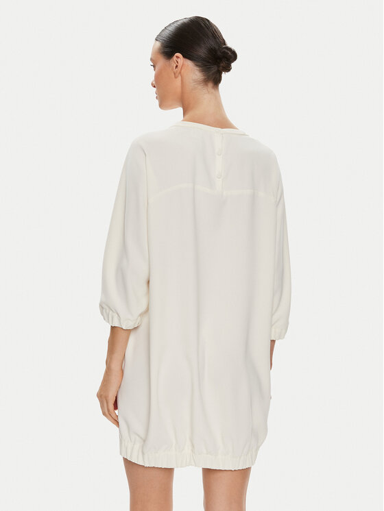 Marella Marella Sukienka codzienna Karlie 32261408 Beżowy Regular Fit