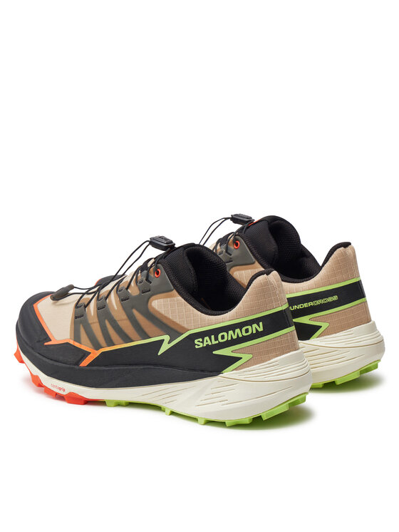 Salomon Salomon Buty do biegania Thundercross L47688400 Brązowy