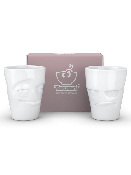 58 products 58 products Kubek bez ucha zestaw 2 sztuk - Grumpy&Impish Biały