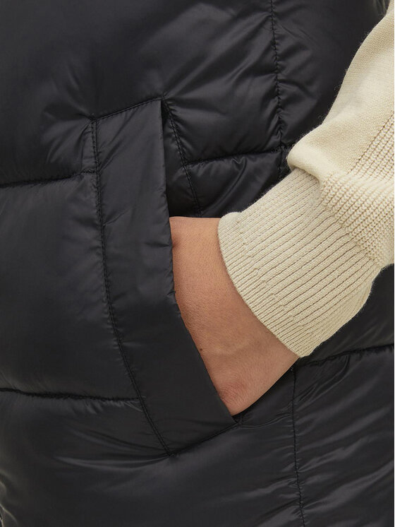 Jack&Jones Junior Jack&Jones Junior Γιλέκο Toby 12236914 Μαύρο Regular Fit