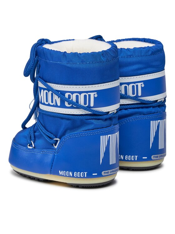 Moon Boot Enfant Blue Mini