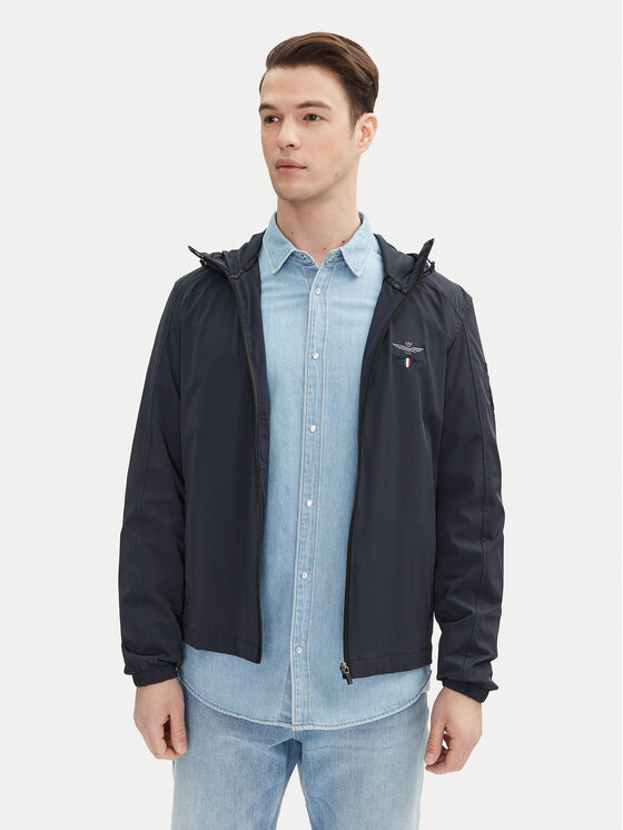 Aeronautica Militare Aeronautica Militare Átmeneti kabát 251AB2204CT3264 Sötétkék Regular Fit