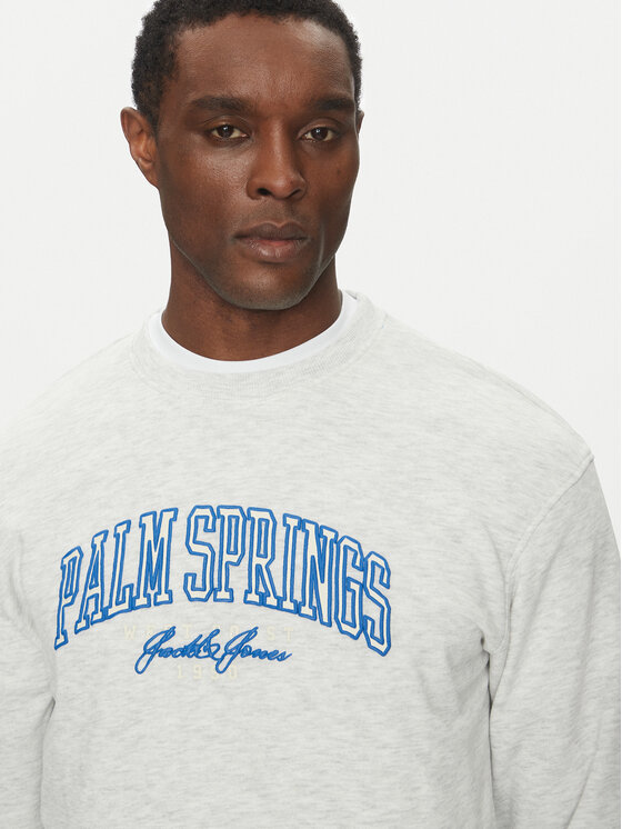 Jack&Jones Jack&Jones Μπλούζα Detroit 12268470 Γκρι Relaxed Fit