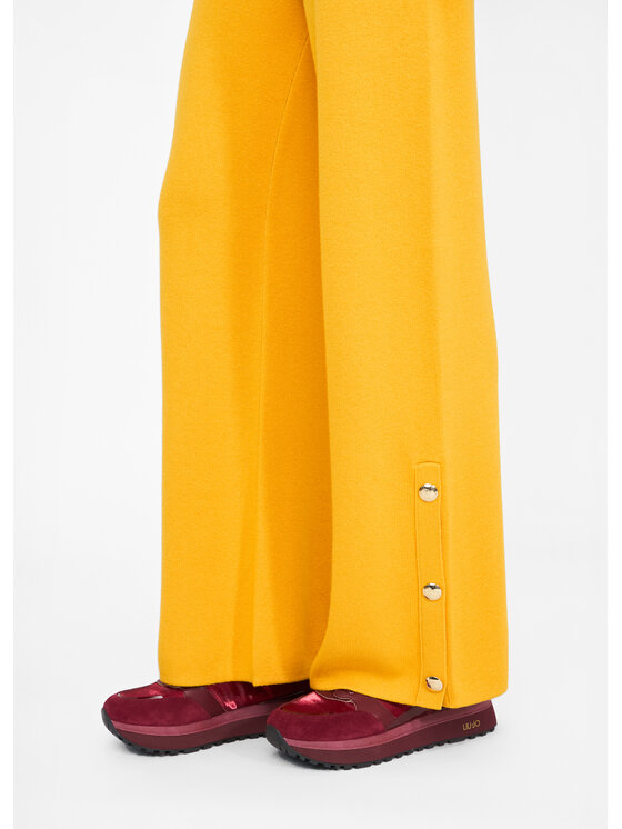 Liu Jo Liu Jo Pantaloni di tessuto TF5252MS59LC3761 Giallo Regular Fit