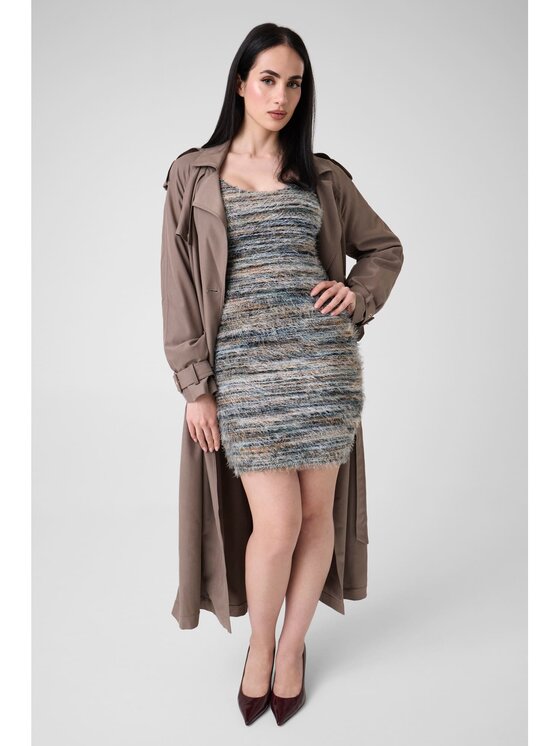 Guess Guess Sukienka codzienna 184642 Zielony Classic Fit