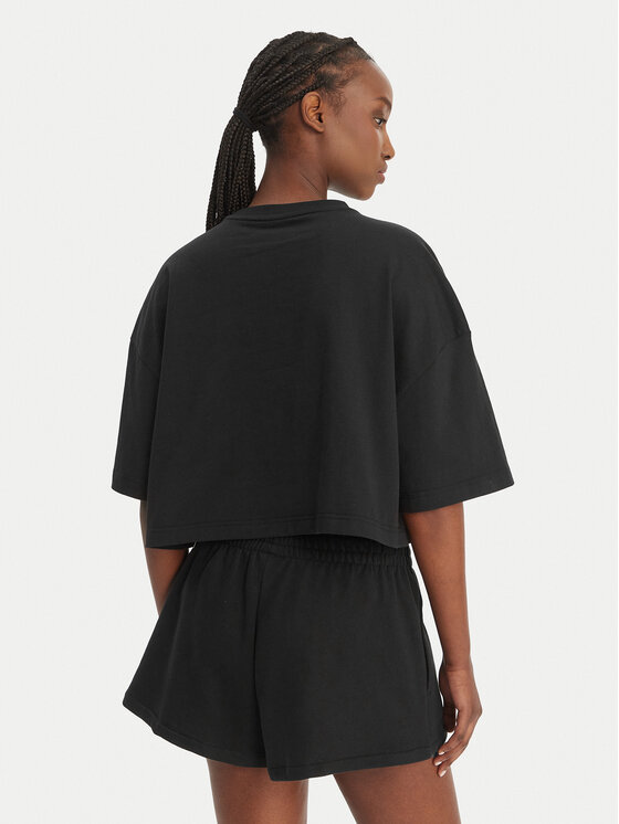 Calvin Klein Jeans Calvin Klein Jeans Póló LV047F828G Fekete Boxy Fit
