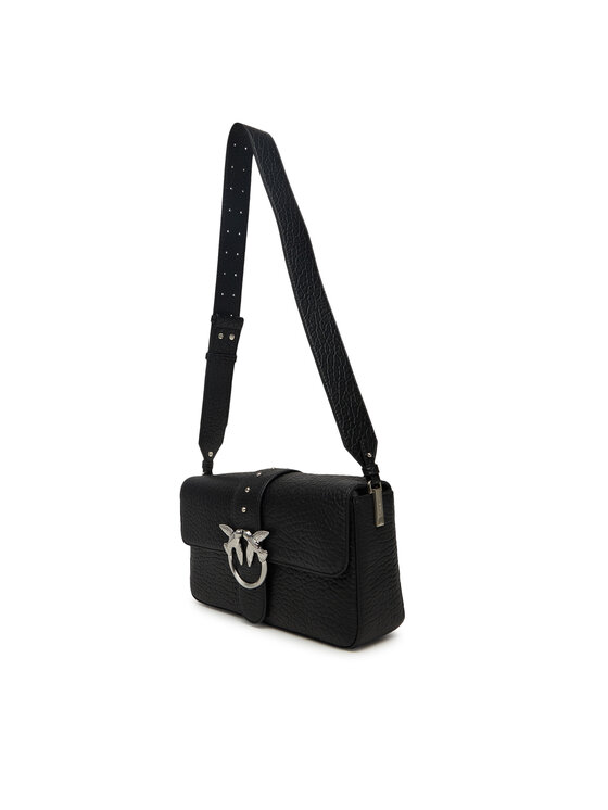 PINKO PINKO Handtasche Love One Classic Slouchy Fl Al 25-26 PLTT 104524 A2JU Schwarz