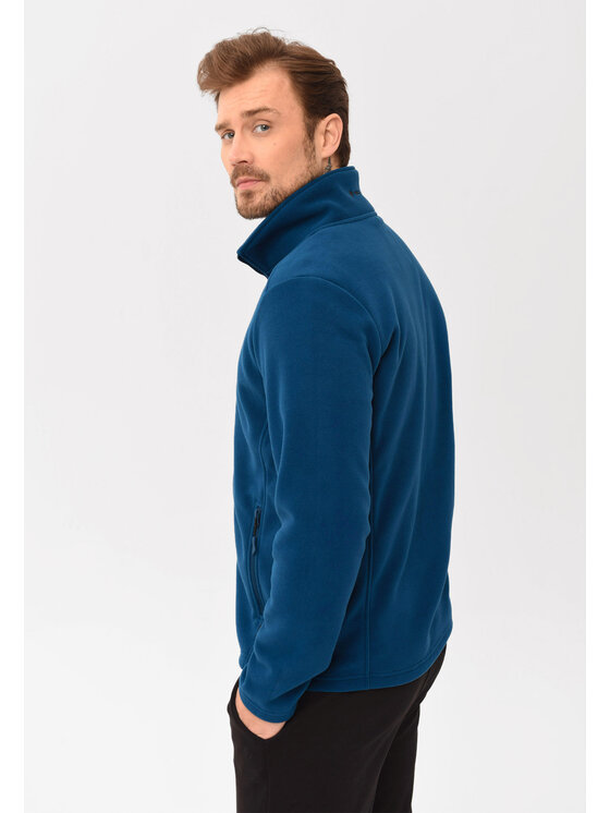 Volcano Volcano T-Shirt F-LIVINGO Niebieski Regular Fit