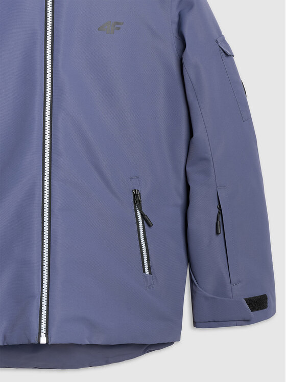 4F 4F Kurtka snowboardowa SNOWBOARD Granatowy Regular Fit