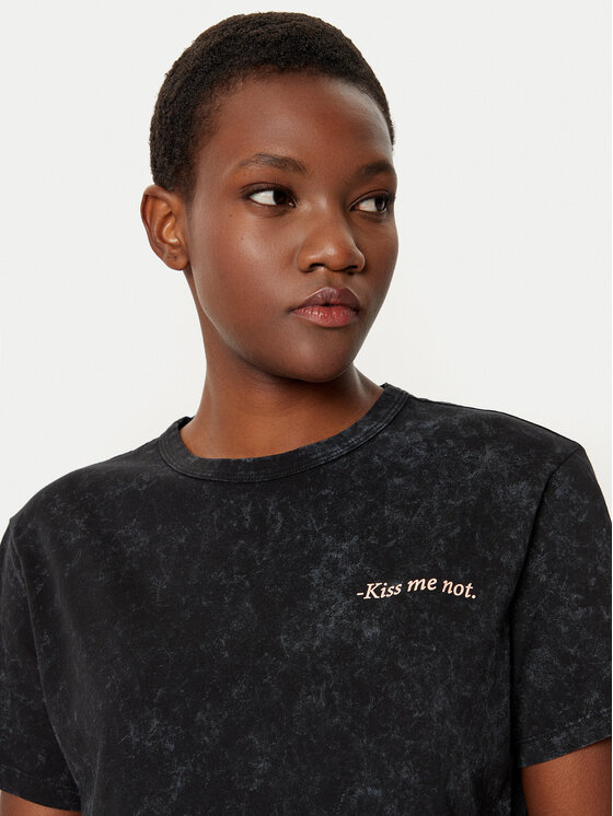 HUGO HUGO T-shirt Damacia_3 50535491 Crna Regular Fit