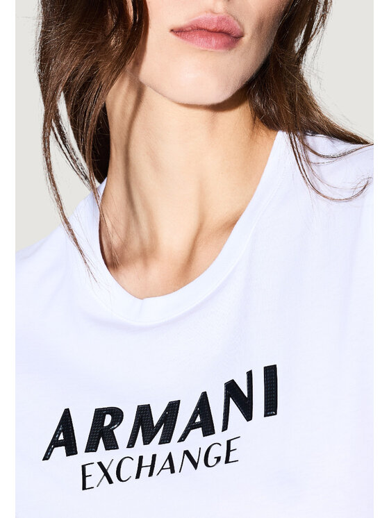 Armani Exchange Armani Exchange T-shirt XW001388 AF10356 Bianco Casual Fit