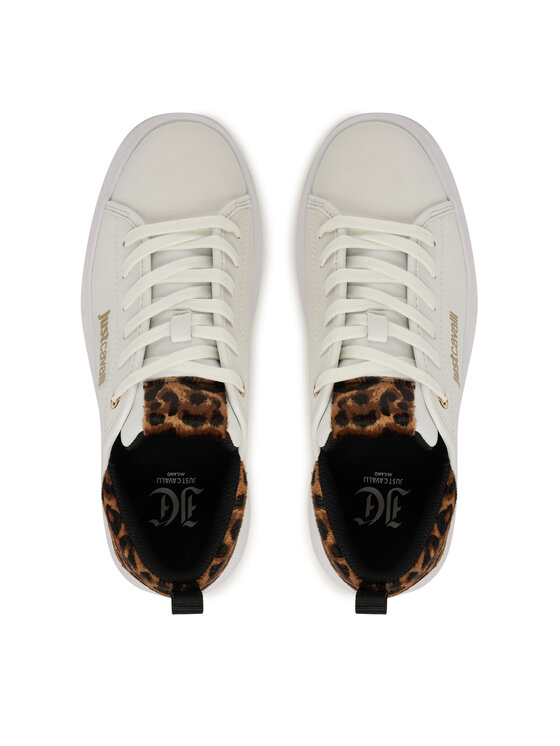 Just Cavalli Just Cavalli Sneakersy 79RA3SB7 ZPB58 Biały
