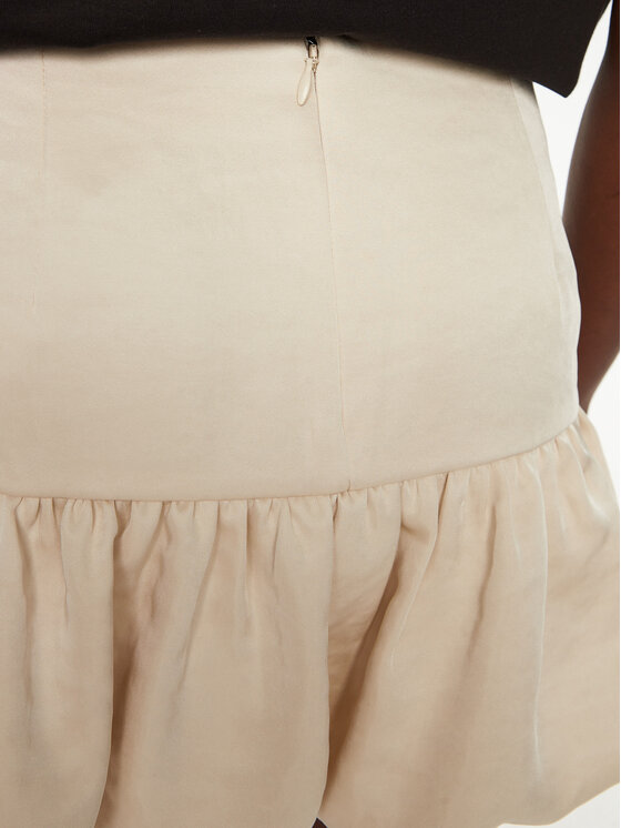 Herskind Herskind Mini sijonas Laja 5459185 Écru Regular Fit