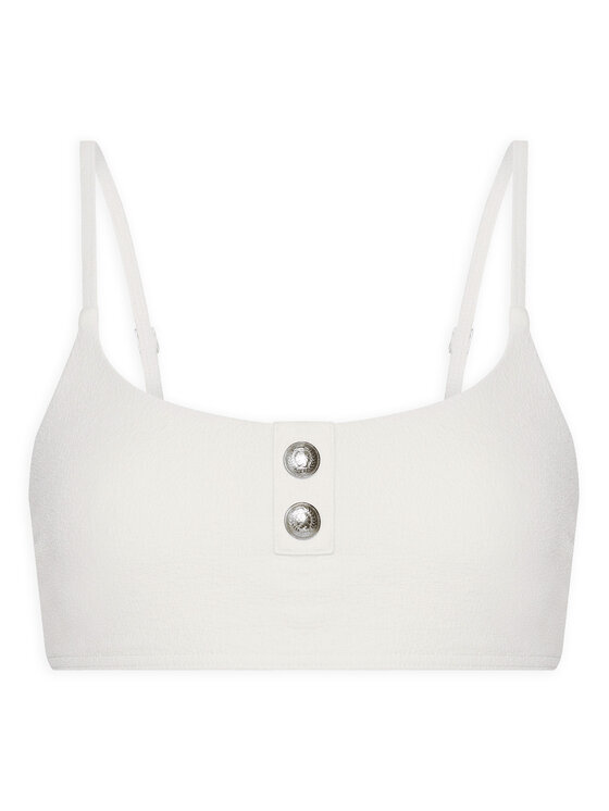 Tommy Hilfiger Tommy Hilfiger Bikini pezzo sopra UW0UW05815 Écru