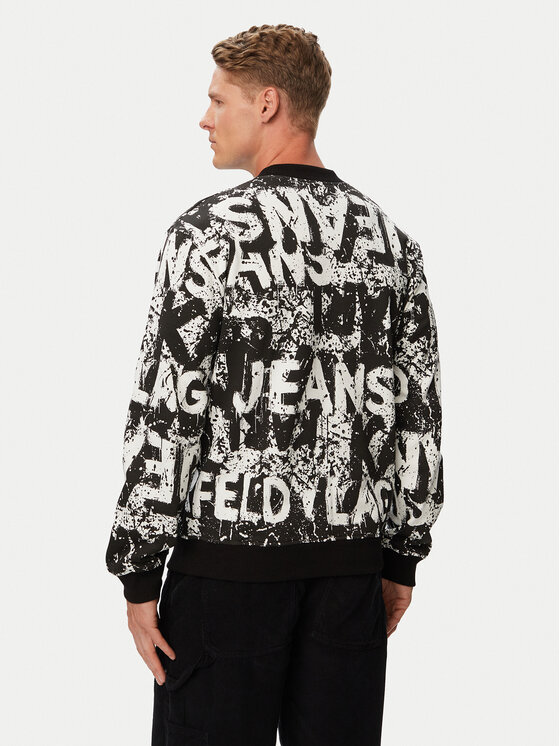 Karl Lagerfeld Jeans Karl Lagerfeld Jeans Sweatshirt B3M20022 Schwarz Regular Fit
