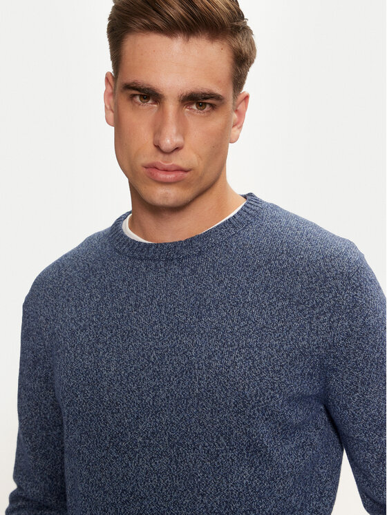 United Colors Of Benetton United Colors Of Benetton Pullover 1235U1N67 Blau Regular Fit