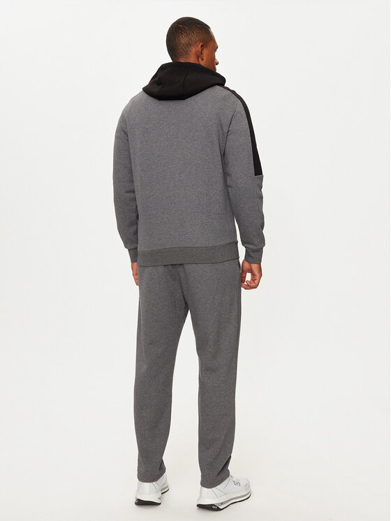 EA7 Emporio Armani EA7 Emporio Armani Tepláková souprava 6DPV65 PJVTZ Šedá Regular Fit