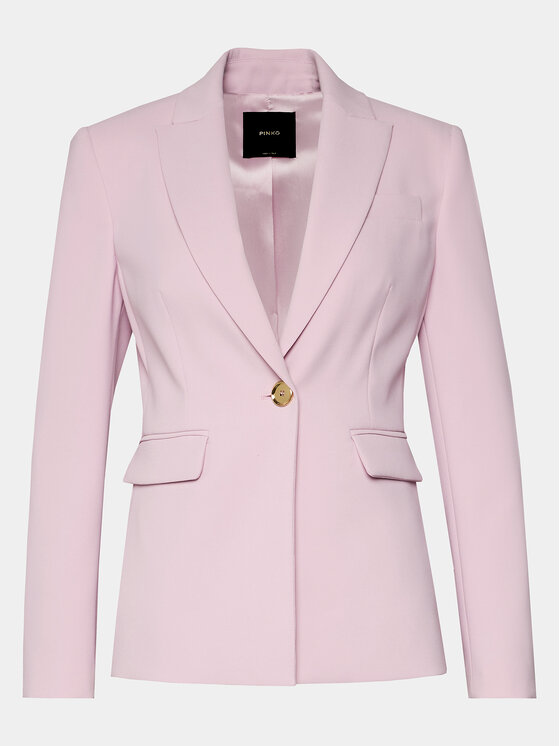 PINKO Pinko Marynarka 100180 A14I Różowy Regular Fit