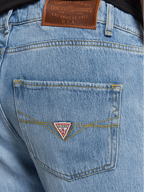 Guess Guess Teksad James M3GA14 D4Z62 Sinine Relaxed Fit