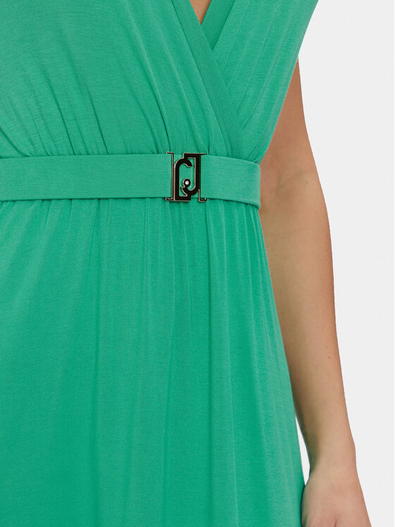 Liu Jo Liu Jo Rochie de zi VA4112 JS360 Verde Regular Fit