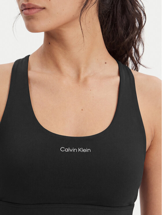 Calvin Klein Performance Calvin Klein Performance Sukienka codzienna Icon LVGWS6D903 Czarny Regular Fit