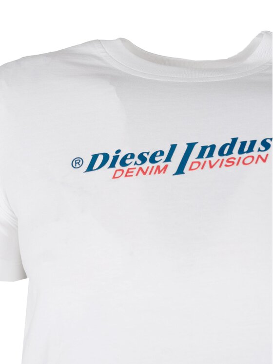 Diesel Diesel T-Shirt A12468 RHERA Bílá Regular Fit