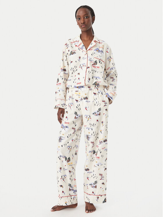 Polo Ralph Lauren Polo Ralph Lauren Пижама 4P0701 Светлобежов Relaxed Fit