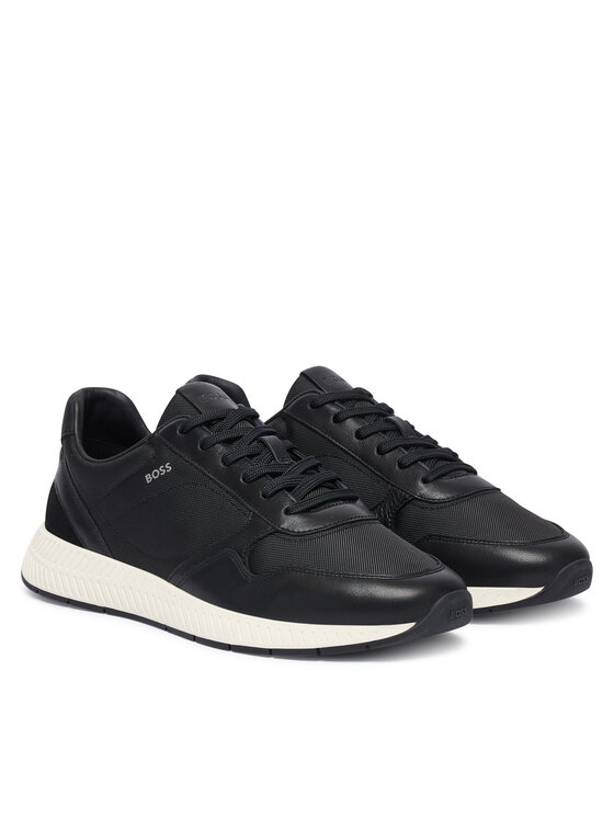 BOSS BOSS Sneakersy Titanium 50568757 Černá