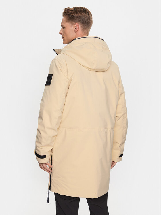 Halti Halti Зимно яке Bergga 065-0426 Бежов Regular Fit
