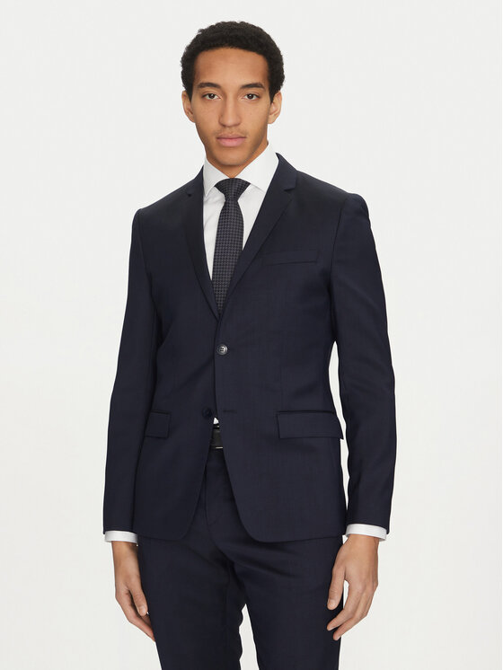 BOSS BOSS Cravatta 50532087 Blu scuro