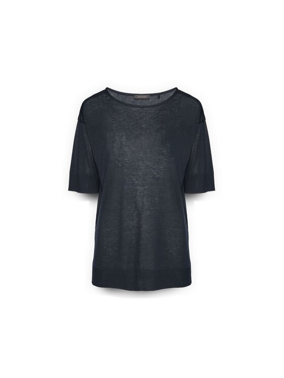 Elena Mirò Elena Mirò T-Shirt G091Z000612N034 Niebieski Regular Fit