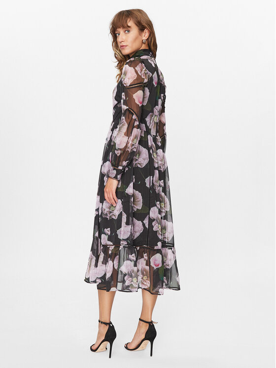 Ted Baker Ted Baker Coctailkleid Pohlley 272496 Schwarz Regular Fit