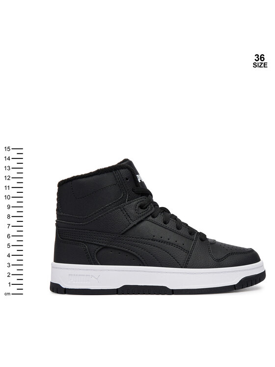Puma Puma Sneakersy Rebound Slam Mid Wtr Jr 40880301 Czarny