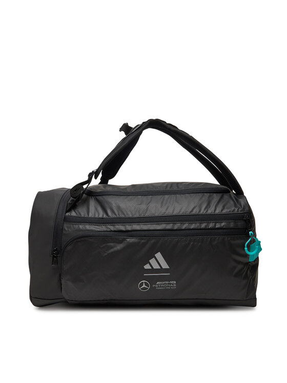 adidas Taška Mercedes - AMG Petronas Formula One Team Hybrid Duffel Bag JX6467 Sivá