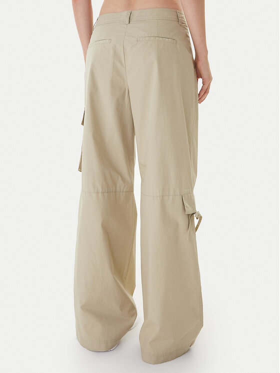 Karl Lagerfeld Jeans Karl Lagerfeld Jeans Текстилни панталони B1W10087 Зелен Regular Fit