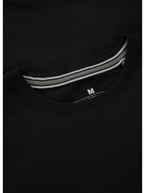 PITBULL PITBULL T-Shirt Koszulka No Logo 20 3XL Czarny Regular Fit