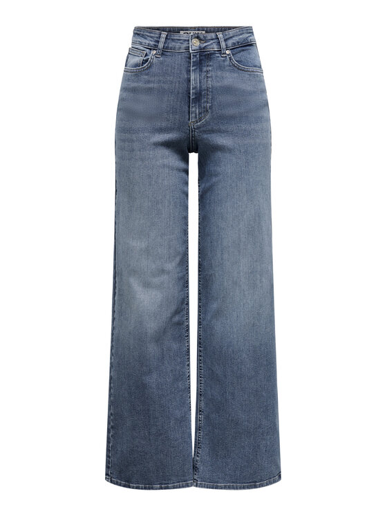 ONLY ONLY Džínsy Madison 15338787 Modrá Wide Leg