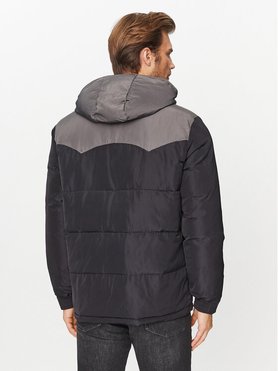 Wrangler Wrangler Kurtka zimowa 112341040 Czarny Regular Fit