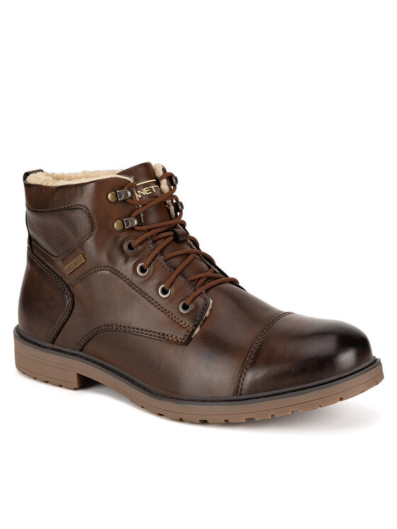 Lanetti Lanetti Gležnjarji MBS-6997-10 Rjava