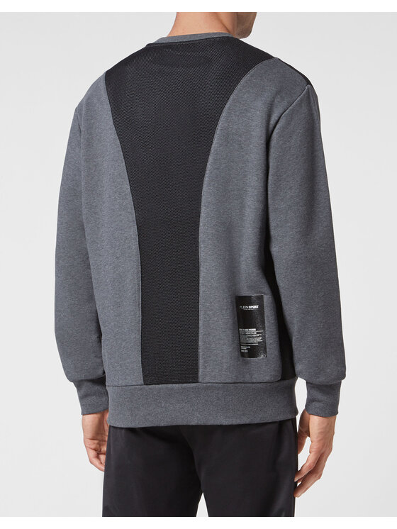 Plein Sport Plein Sport Longsleeve 1169 Grigio Regular Fit