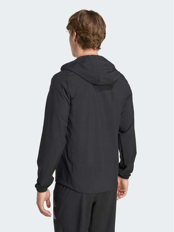 adidas adidas Kurtka wielofunkcyjna Manchester United Tiro 25 Competition Vis Tech Czarny Slim Fit